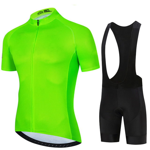 Cycling Community - Fluorescent Green 2024 Solid color Men