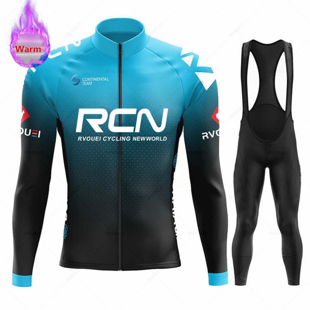 Cycling Community - Rvouei Team Winter Thermal Fleece Cycling