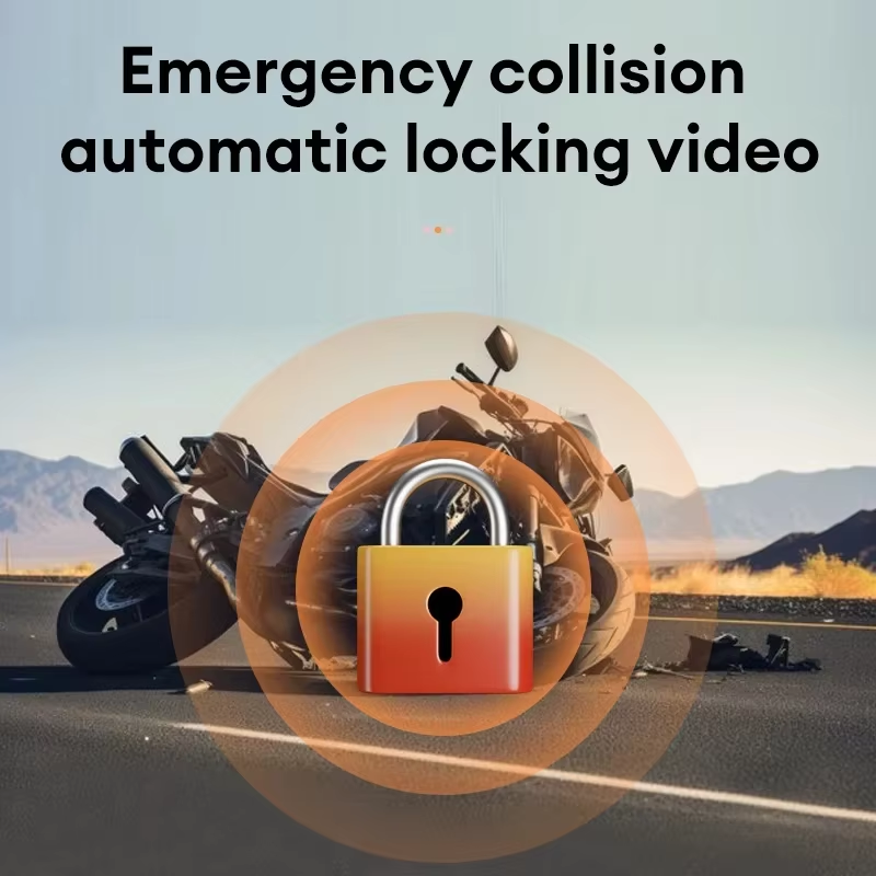 3 Inch Motorcycle Dashcam Wate - Cycling Loop recension och pris
