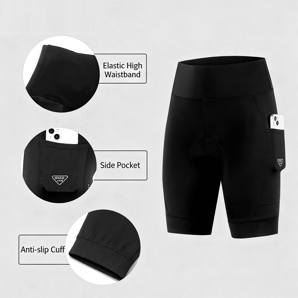 OZZOMM 1PC Women's 4D Padded B - Cycling Shorts For Commute recension och pris