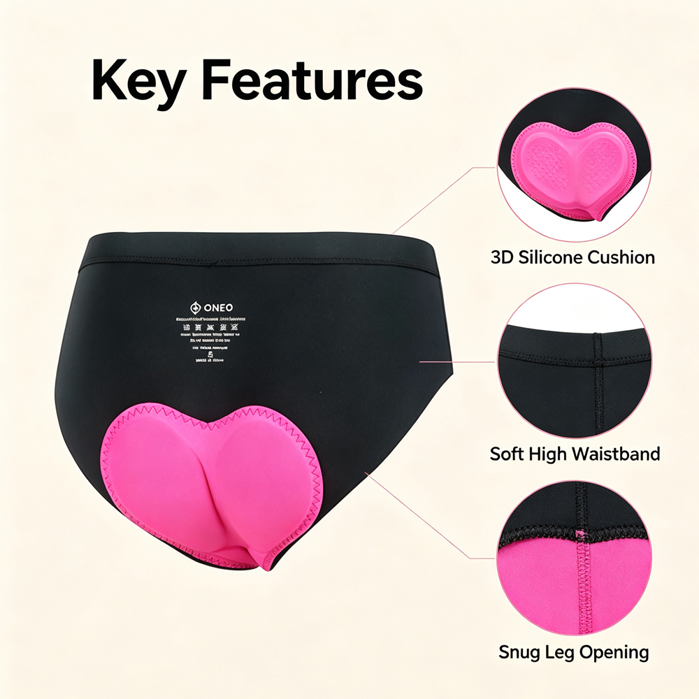 Women's 4D Padded Cycling Unde - Cycling Shorts For Commute recension och pris