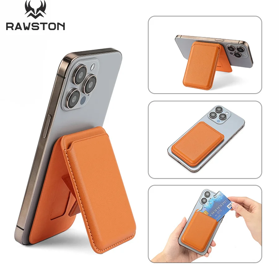 Kickstand Magnetic Leather Wal - Kickstand Adjustable recension och pris