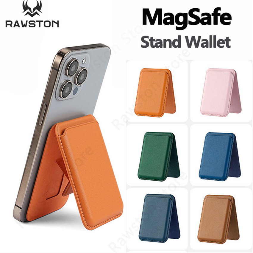 Kickstand Magnetic Leather Wal - Kickstand Adjustable recension och pris