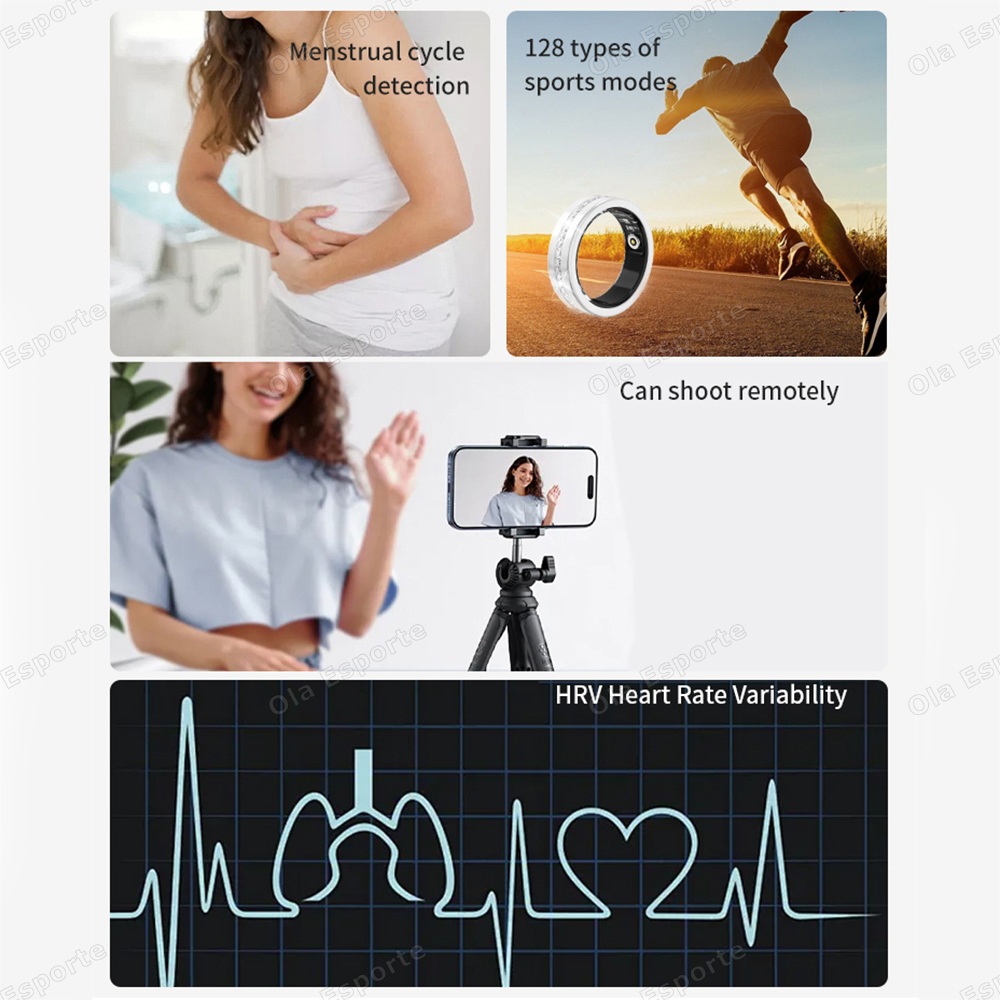 2026 New Smart Ring Lady Heart - Cycling Loop recension och pris