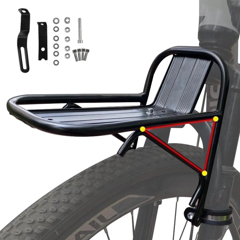 Bike Front Cargo Rack For Moun - Cargo Rack Aluminum recension och pris