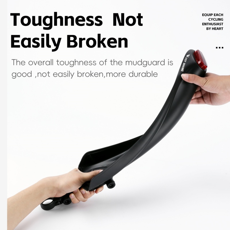 WEST BIKING Reflective Bicycle - Fender Mudguard Set recension och pris
