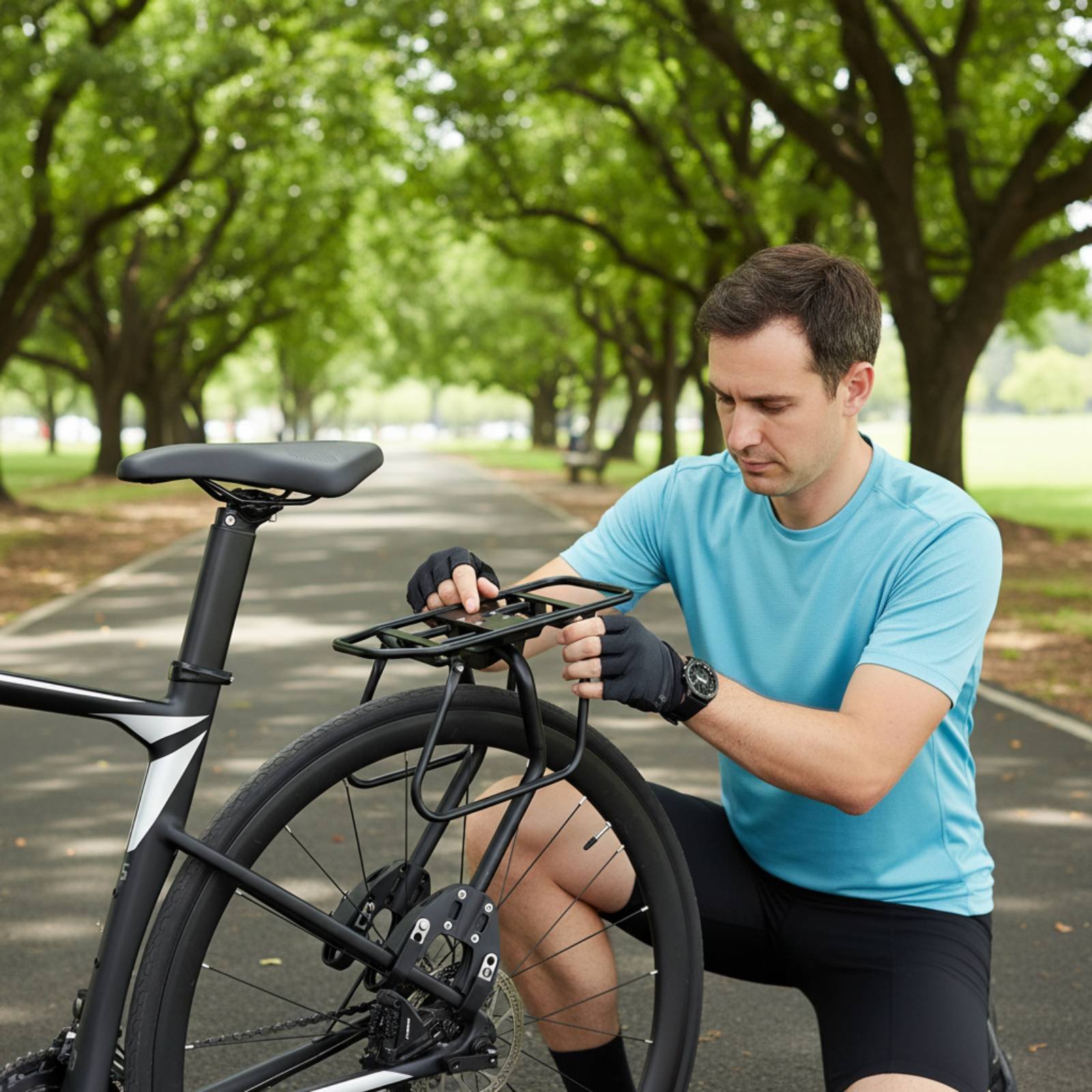 Cycle Rear Rack Lightweight Al - Cycling Commuting recension och pris