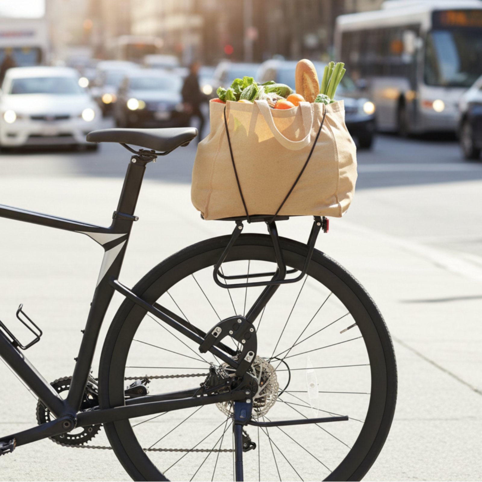 Cycle Rear Rack Lightweight Al - Cycling Commuting recension och pris