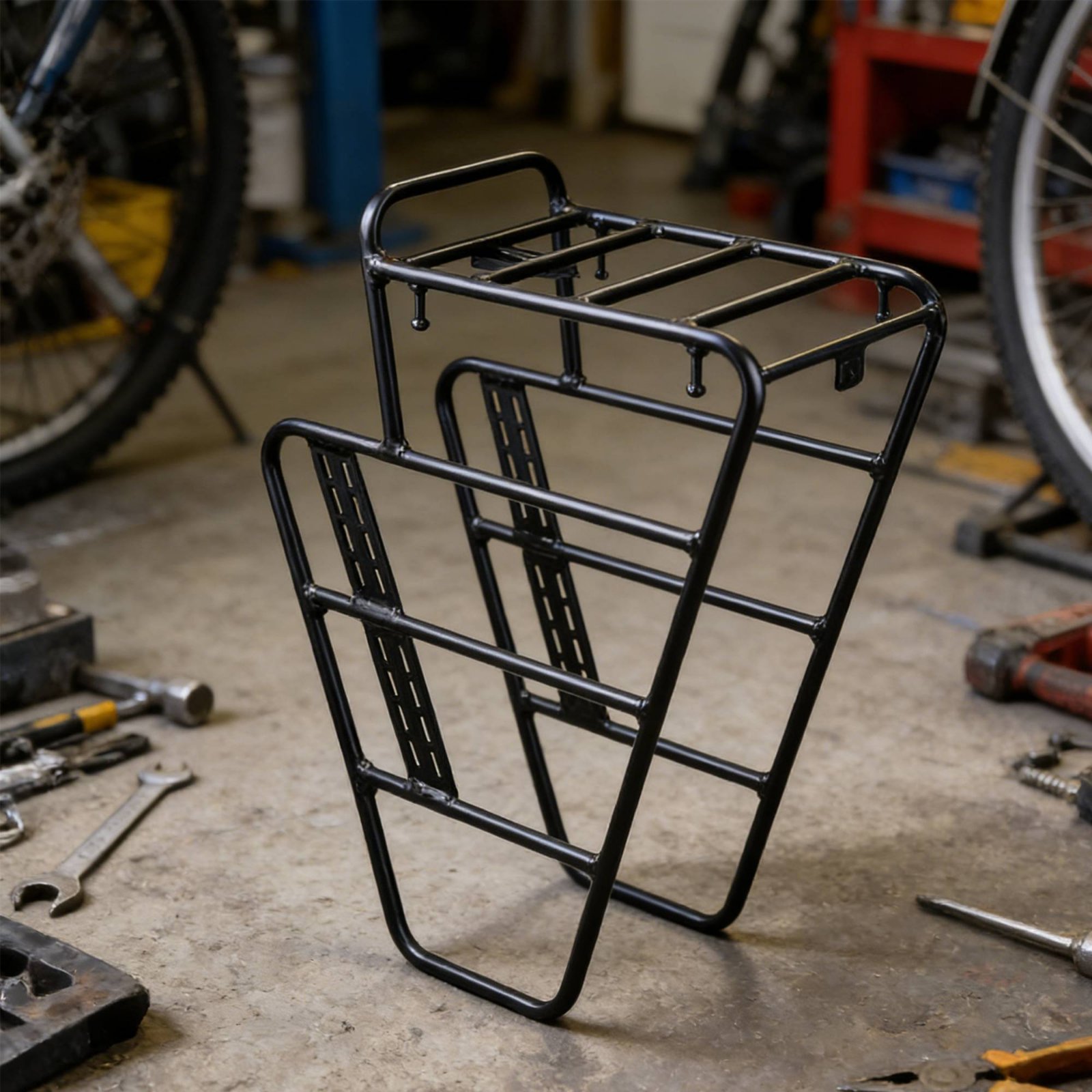 Gravel Bike Front Carrier Alum - Cargo Rack Aluminum recension och pris