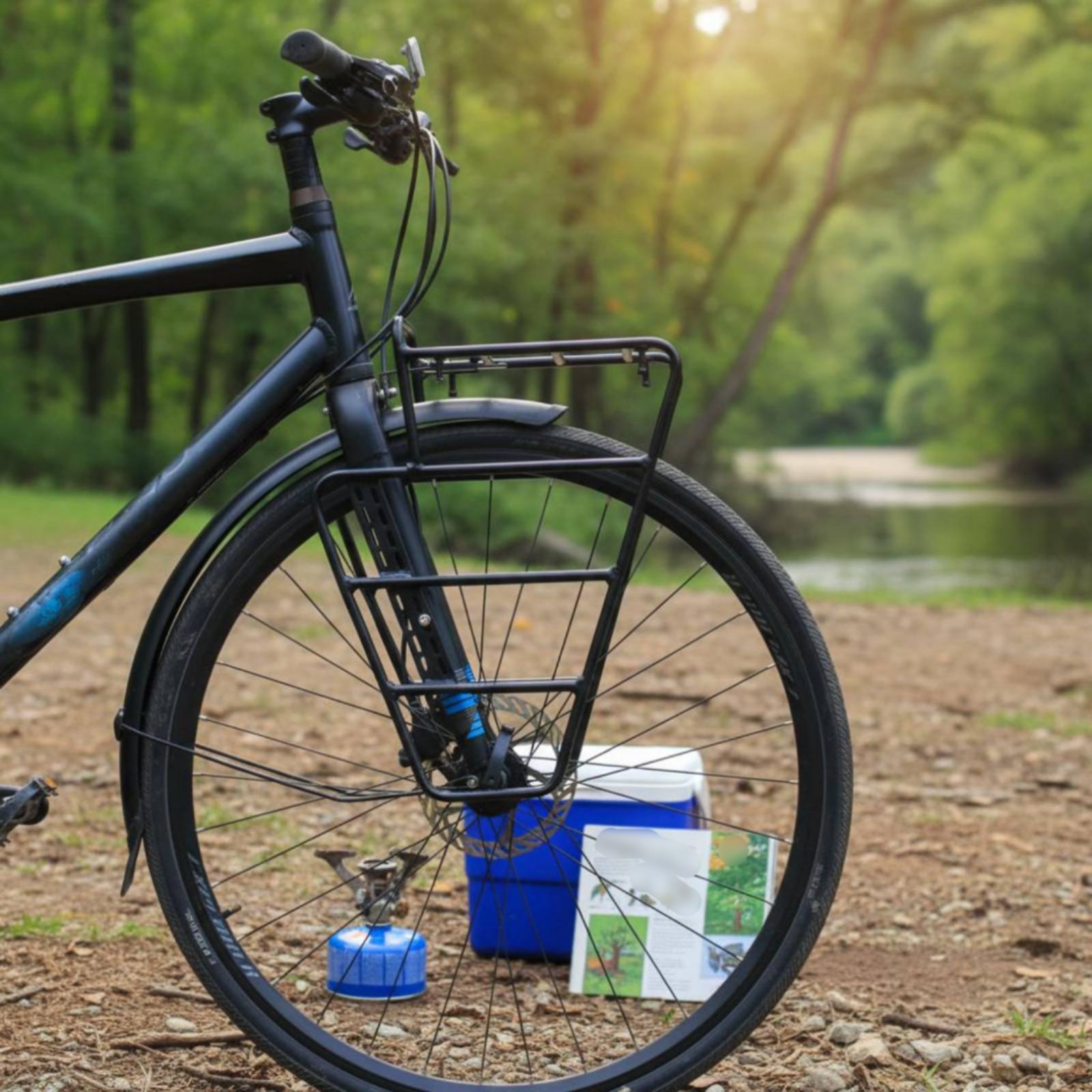 Gravel Bike Front Carrier Alum - Cargo Rack Aluminum recension och pris