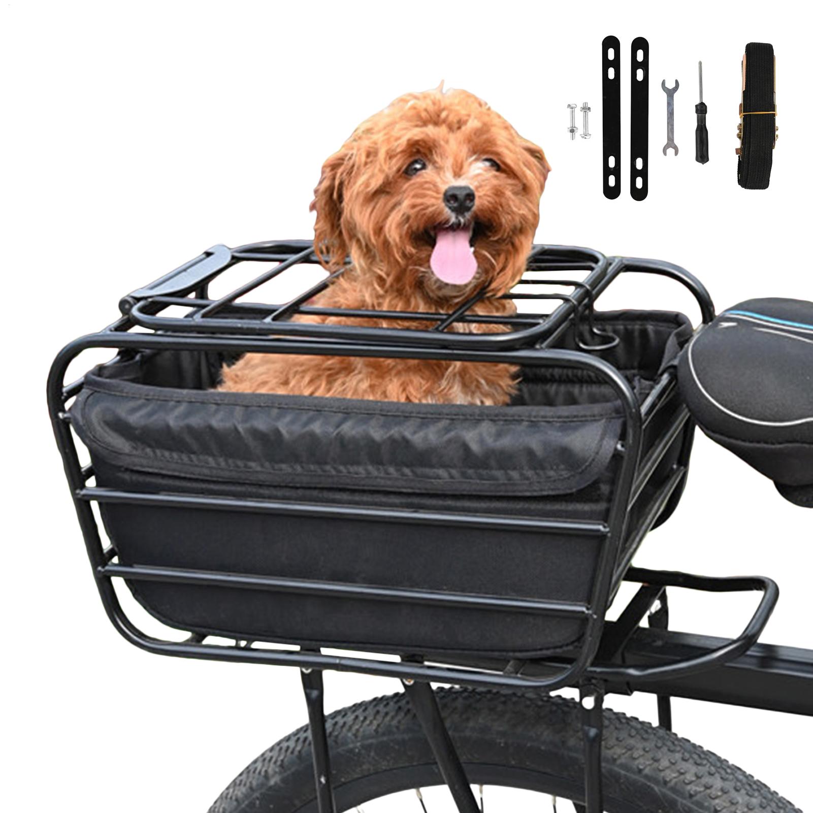 Bike Rear Basket Heavy Duty bi - Cycling Commuting recension och pris