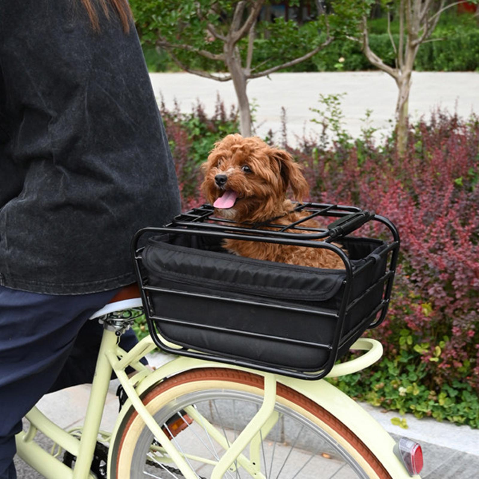 Bike Rear Basket Heavy Duty bi - Cycling Commuting recension och pris