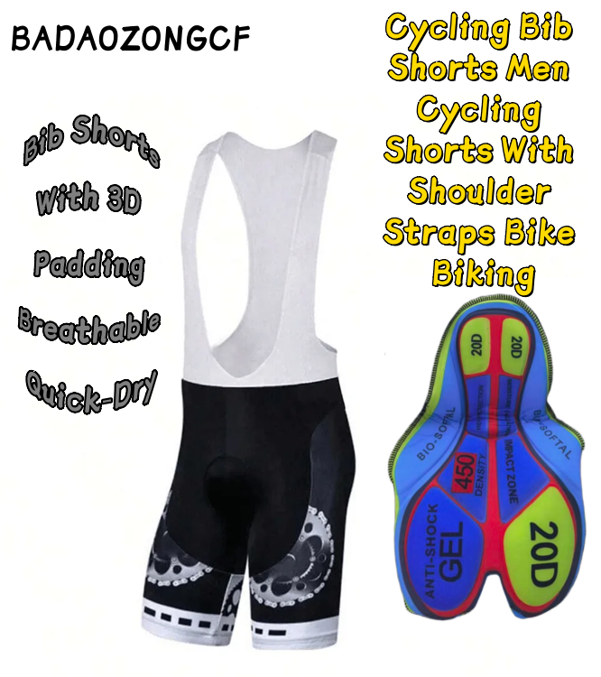 Men's Breathable Quick-Dry Com - Cycling Shorts For Commute recension och pris