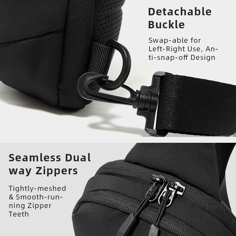 VOLUNTEER 2.5L Sling Chest Bag - Cycling Commute Bag recension och pris
