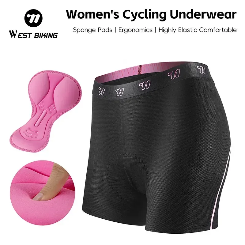 WEST BIKING Women Cycling Unde - Cycling Shorts For Commute recension och pris
