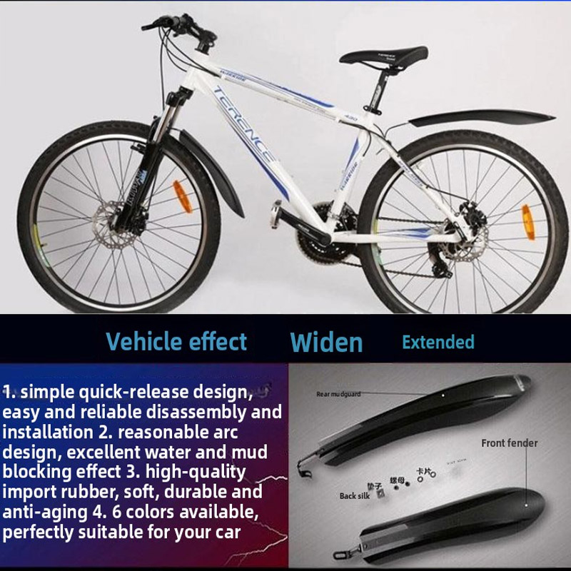 Bike Mudguard Set Quick Releas - Fender Mudguard Set recension och pris